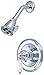 Pioneer 4BR310T-BN Single Handle Shower Trim Set, PVD Brushed Nickel Finish