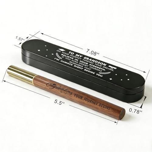 Set de Bolígrafo de Madera Grabado para Graduación miniatura 2