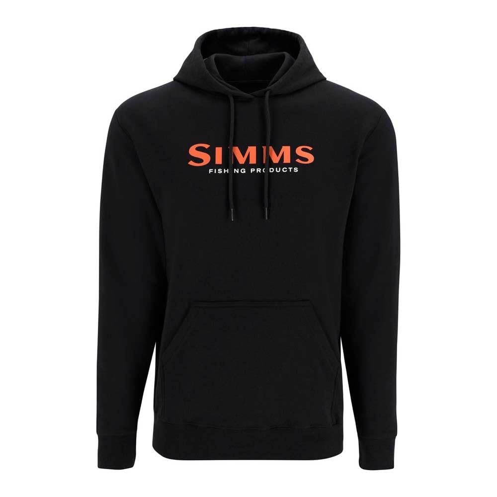 Simms Unisex Adult Unisex Simms Logo Hoody (Black, Small)