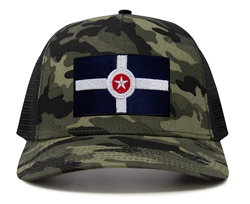 Image of International Tie City Hat for Men and Women, Adjustable Snapback Trucker Baseball Cap with Embroidered Patch
