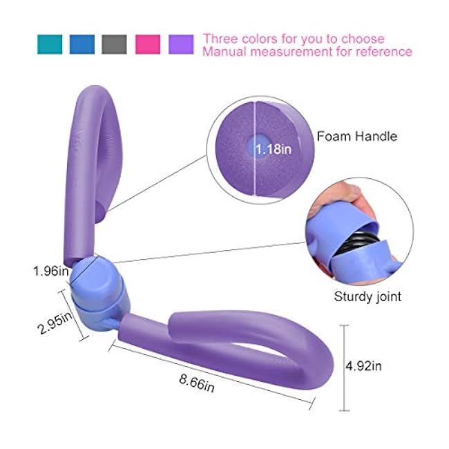 Thigh Master Thigh Toner Thigh Butt / Leg / Arm / Chest Toner Bodybuilding Fitness Weight Loss Slimming Home Gym Trainer