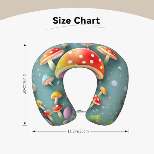 Almohada Viscoelástica de Viaje U-Shaped 30 cm miniatura 4