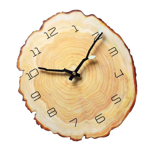 Horloge murale décorative silencieuse pour un salon apaisant