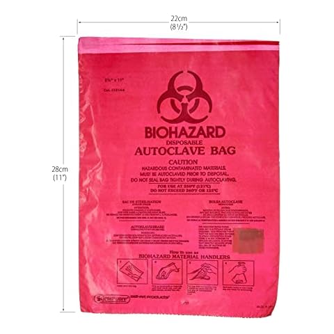 Sac de déchets Biohazard SP Scienceware Cover