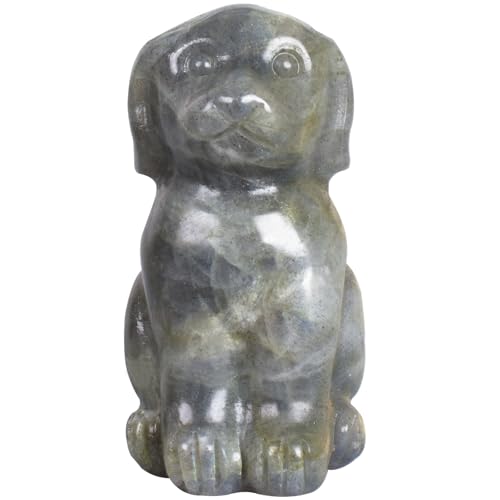 Ytbeoxk Hand-Carved Natural Labradorite...