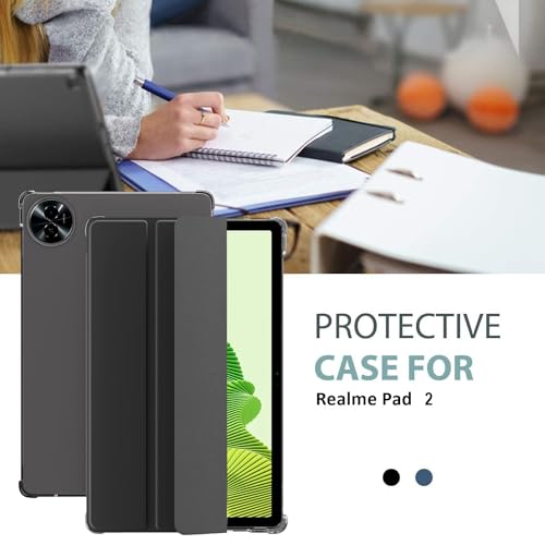 Image of ProElite Case Cover for Realme Pad 2 11.5 inch Cover, Smart Flip Case Cover for Realme Pad 2 11.5 inch Translucent Back with Stylus Pen, Flowers