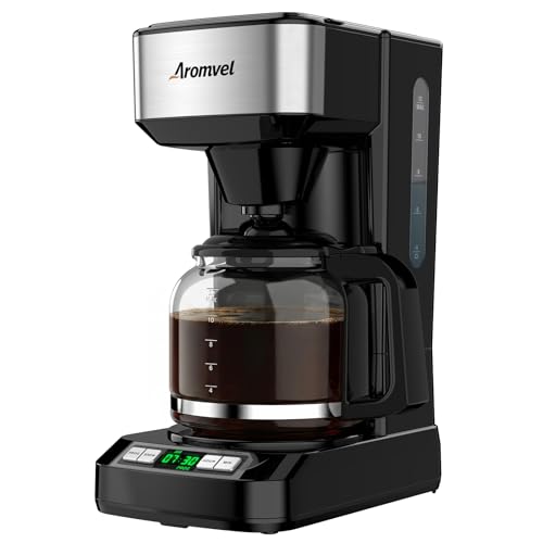 Aromvel 12 Cup Coffee Maker,Large 1.8L Water Tank Drip Coffee Machine - image 1