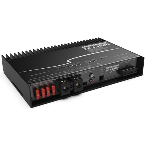 AudioControl LC-1.1500 High-Power Monoblock 1500W Class D Car Audio Subwoofer Amplifier with AccuBASS, Line-Level RCA & Speaker-Level Inputs, High/Low/Bandpass Crossovers, Subsonic Filter by AudioControl - Image 3