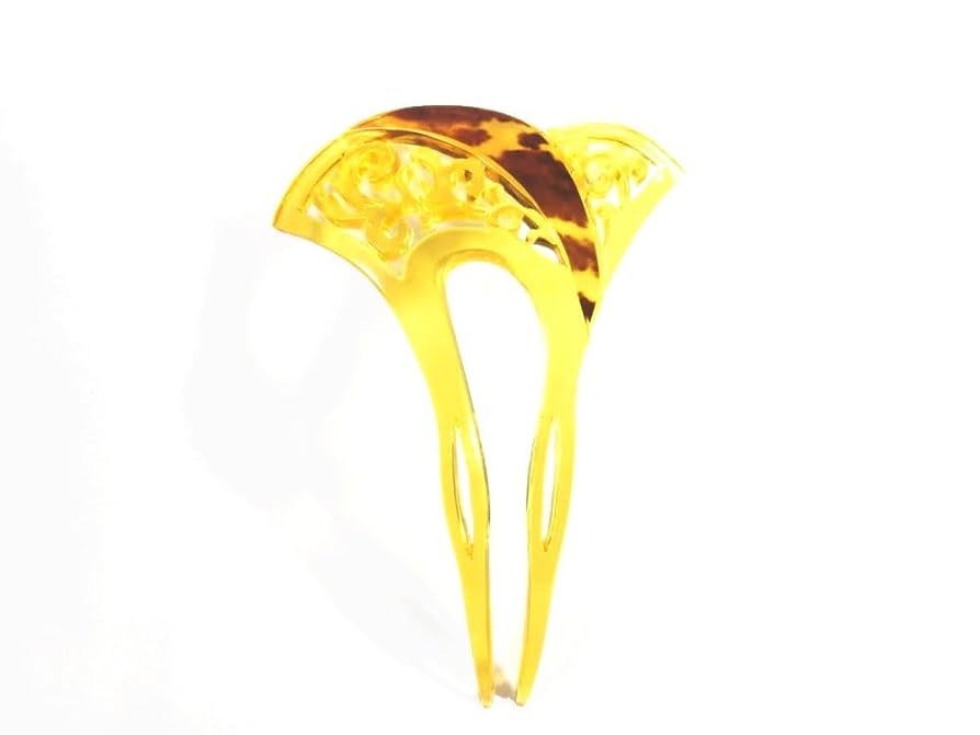 べっ甲　櫛　かんざし　鼈甲　鼈甲細工　ヘアーアクセサリー 保証書　髪飾り　和装 Amazon.co.jp: 【創業明治七年べっ甲の菊池セール中】本べっ甲