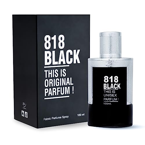 Image of HP 818 Black Premium EDP for Men - All Day Confidence Booster | Oriental Fougere with Vetiver & Cardamom | Long Lasting 8-10 Hours | Perfect for Office, Dates & Evening Events | 100m