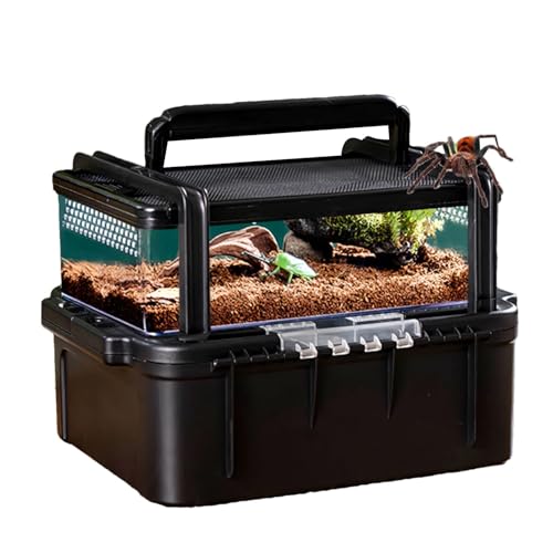 Cage portable pour reptiles et tortues boîte d'éclosion compacte