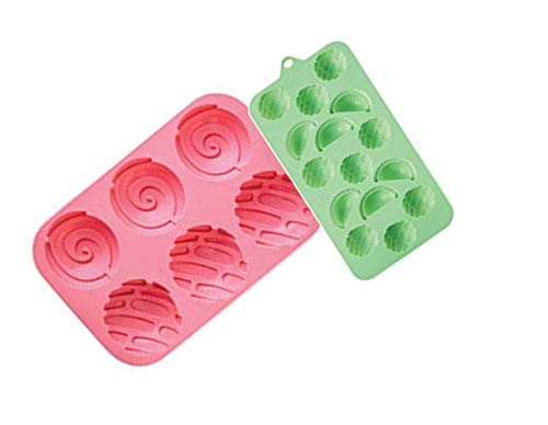 Concha Mold - (Pan Dulce) (Sweet Bread) Mexican Empanada Food Grade Silicone Soap and Baking Pastry Molde Dessert Jello Cake Cupcake- LUXY BRANDZ 2PC BUNDLE Concha Mold - (Pan Dulce) (Sweet Bread) Mexican Empanada Food Grade Silicone Soap and Baking Pastry Molde Dessert Jello Cake Cupcake- LUXY BRANDZ 2PC BUNDLE