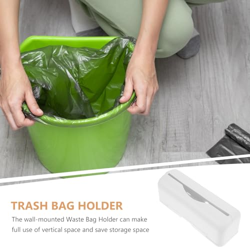 Support de sac en plastique mural Luxshiny pour retrouver la sérénité d'une maison rangée - 5