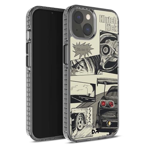Image of DailyObjects Polycarbonate Saga Stride 2.0 Magnetic Case Cover for iPhone 15 | Compatible with Wireless Charging Slim Back Cover with Inner Magnetic Ring Shockproof, Multicolour