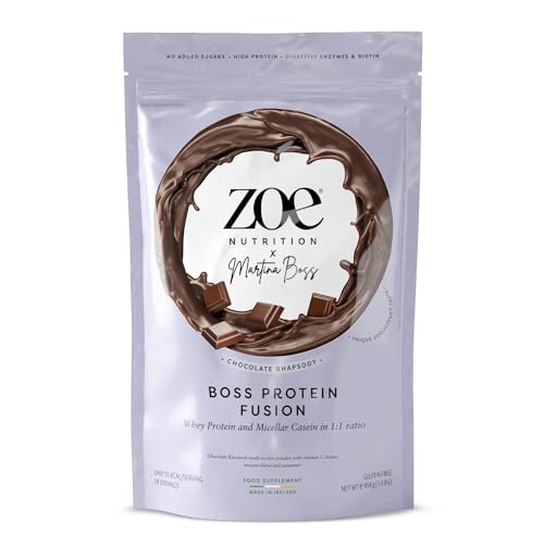 ZOE Nutrition Boss Protein Fusion, Rapsodia de chocolate, 454 g