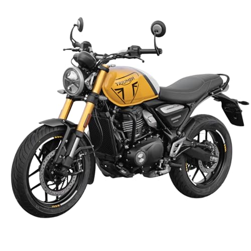 Image of TRIUMPH Speed 400 MY25 Bike Racing Yellow Booking for Ex-Showroom Price