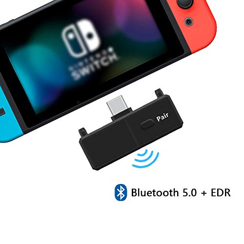 Bluetooth Adapter for Nintendo Switch/ PS4 PC TV, Bluetooth Wireless Audio Transmitter