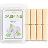 TRUMIRI Jasmine Scented Wax Melts - Made with Non Toxic Soy Wax and Essential Oils - Long Lasting Strong Scent Pet Safe Floral Candle Wax Cubes Tarts for Warmers