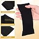 Damen Arm Former Elastische Oberarm Shaper Sleeve für Sport Fitness Anti- (Schwarz)