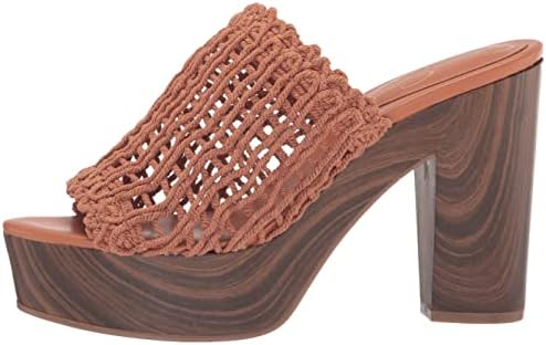 Jessica Simpson Shelbie 3 Women's Caged Platform Slide Sandals Brown 10 | Image 7