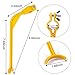 Elcoho 5 Pieces Golf Swing Training Aid Set Golf Training Aids Arm Band and Wrist Bands for Golf Posture Motion Correction