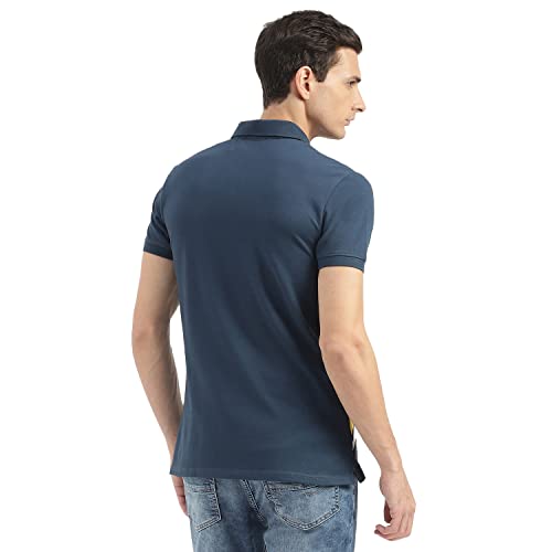 Image of United Colors of Benetton Men's Solid Regular Fit Polo Shirt