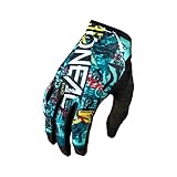 O'NEAL | Fahrrad- & Motocross-Handschuhe | MX MTB DH FR Downhill Freeride | Langlebige, Flexible Materialien, belüftete Nanofront-Handpartie | Mayhem Glove | Erwachsene | Blau Multi | Größe XXL