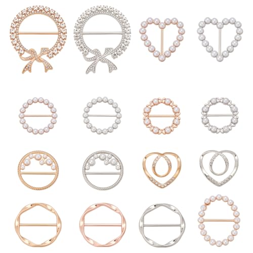 Boucles en métal pour écharpes et t-shirts pour resserrer les vêtements sans coudre