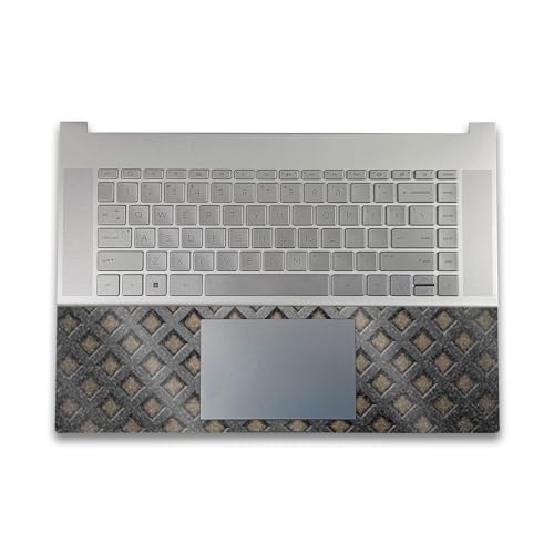 Image of Glossy Glitter Gaming Skin Compatible with HP Envy x360 16 inch (2023) - Black Wall - Premium 3M Vinyl Protective Wrap Decal Cover - Easy to Apply | Crafted in The USA by MightySkins