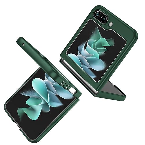 Couverture pour Samsung Z Flip 5 4 3 2 coque mince antichoc verte Zflip5