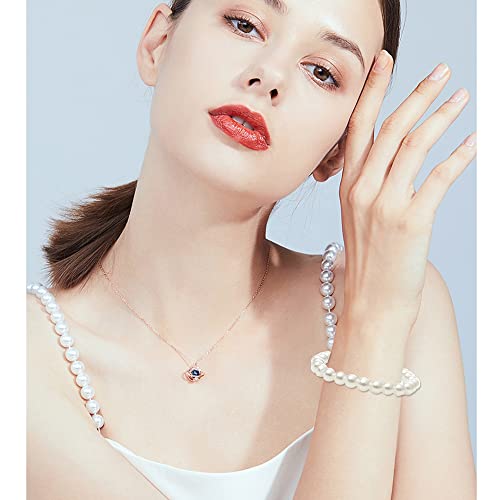 MOZAKA 30 Pieces 6mm/8mm Faux White Pearl Bracelets for Women Stackable Stretch Beaded Bracelets Simulated Pearl Bracelet Set for Bridesmaid Bridal Wedding Party Jewelry2