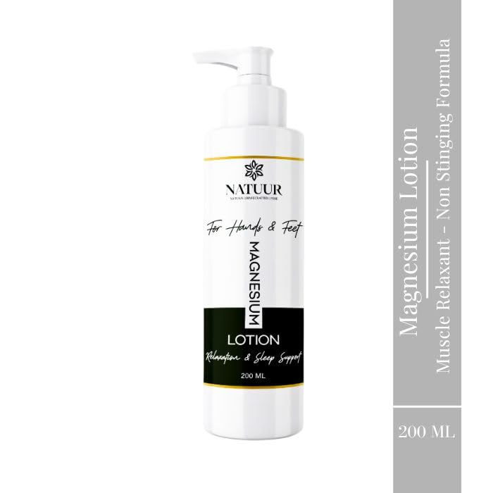 Image of NATUUR Magnesium lavender body lotion 250ml