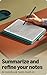 Amazon Kindle Scribe (16GB) - Your notes, documents and books, all in one place. With built-in AI notebook summarization. Includes Premium Pen - Tungsten