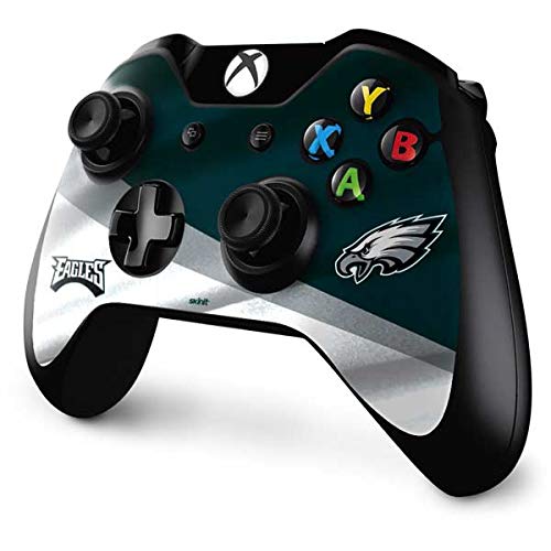 Skinit Decal Gaming Skin Compatible with Xbox One Controller - Officially Licensed NFL Philadelphia Eagles Design