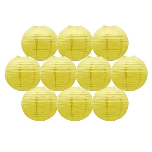 Lanterne chinoise jaune pour illuminer vos soirées d'été et guinguettes