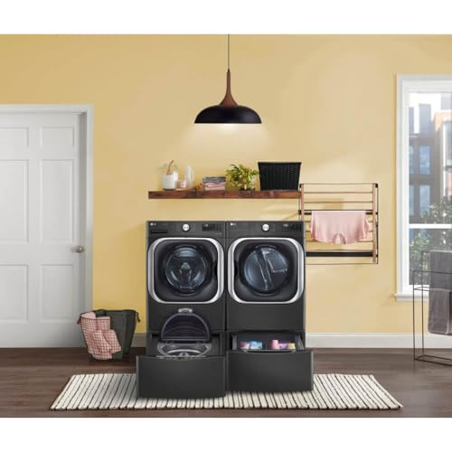 Lg DLEX8900B 9.0 Cu. Ft. Mega Capacity Smart Wi-Fi Enabled Front Load Electric Dryer thumb #5