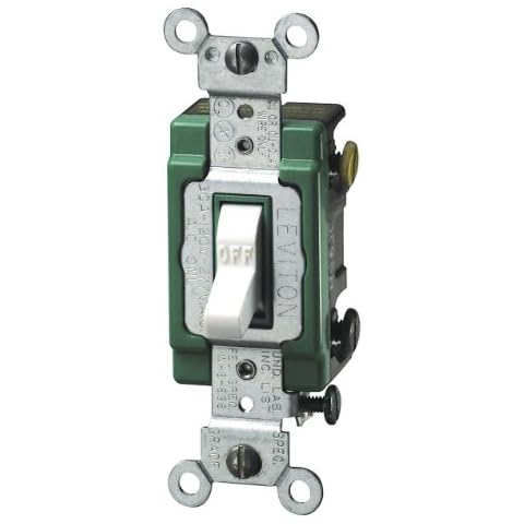 Leviton 3032-2W Toggle Switch Cover