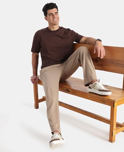 Image of Jockey 9500 Men Super Combed Cotton Rich Regular Fit Trackpant with Side Pockets