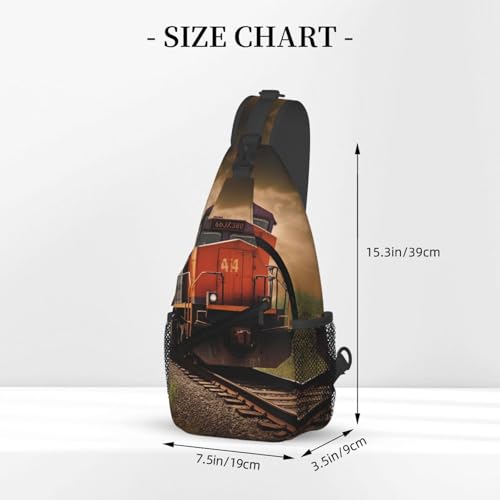 Mochila tipo sling para hiking y uso diario miniatura 2