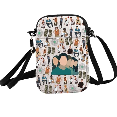 PXTIDY Movie Tv Show Inspired Crossbody Bag Thomas Harriet Newt Fans Gifts Classic Movies Fans Gifts Tv Merchandise