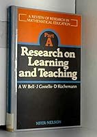 A Review of Research in Mathematical Education: Part A, Research on Learning and Teaching 0700506128 Book Cover
