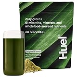 Huel Daily Greens | Superfood Greens Powder | 91 Vitamins, Minerals, and Wholefood-Sourced Ingredients | Adaptogens, Antioxidants, Gut-Friendly Probiotics | 30 Servings