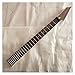 LYNLYN Gitarrenhals Unfertiger Ahorn 24 Bünde 7 Saiten E-Gitarre-Nacken-Palisander-Griffbrett-Verriegelungsmutter (Size : A)