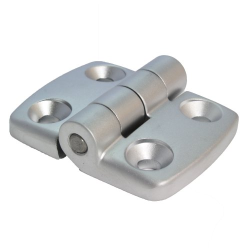 Scharnier Aluscharnier Kombischarnier Aluminium Druckguss 30/30 nicht aushängbar 48 x 59 mm