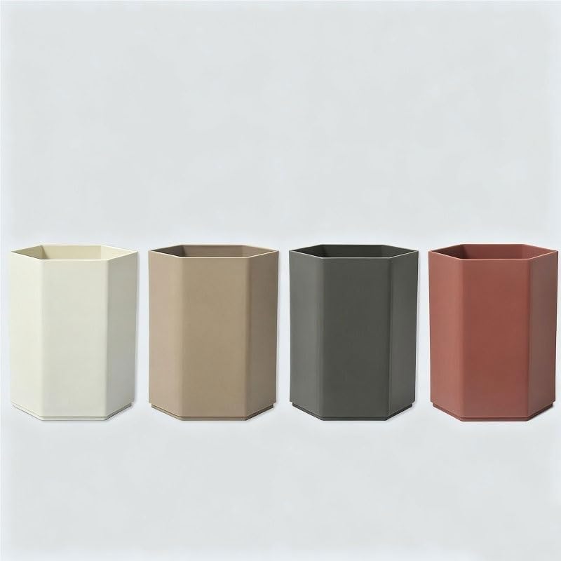Practical Plastic Pen Holder with Multiple Colors Available for Desktop Storage image 2