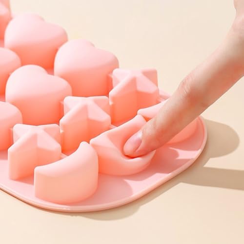 Set de 2 moldes de silicona para cubitos de hielo Gatuida miniatura 3