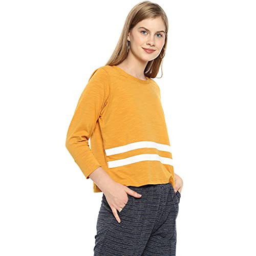 Image of PINACOLADA Women Stylish Printed Full Sleeve Casual Tops
