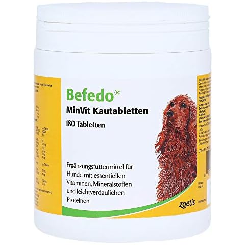 Befedo Minvit Kautabletten für Hunde 180 Kautabletten Cover