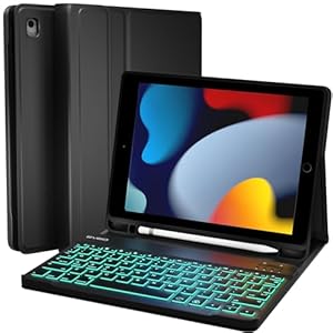 EVEO iPad Case with Keyboard –...