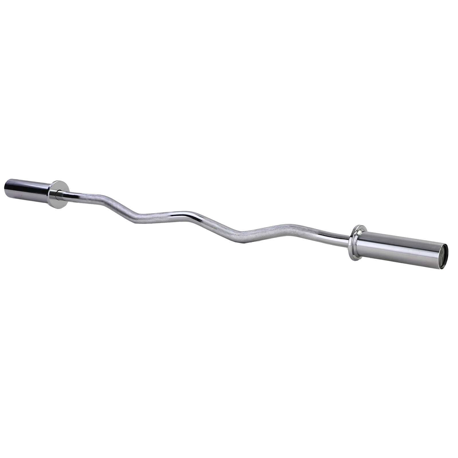 120cm Olympia Langhantel SZ Curl Stange 50mm mit Klemmen